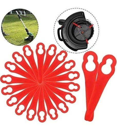 Repuesto 20 Cuchillas Para Bordeadora Einhell Ge-ct 18 Li
