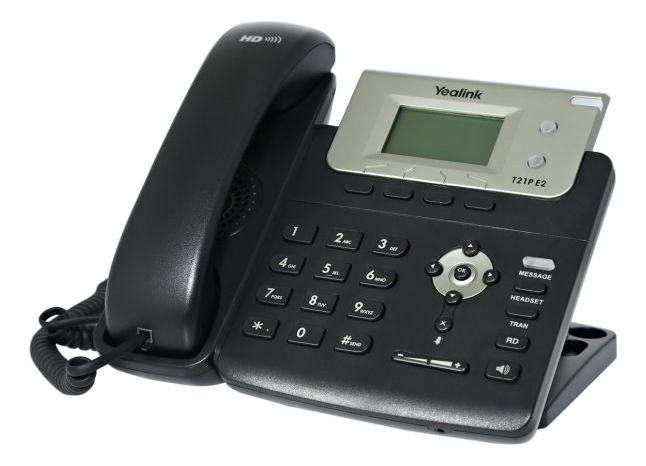 Telefono Ip Yealink T21 E2 Con Fuente No Fanvil No Asterisk
