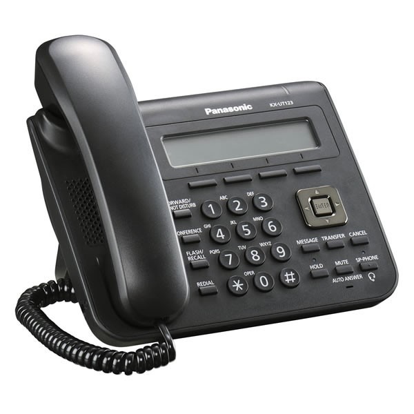 Teléfono Ip Panasonic Kx-ut123 Ip Sip 100 Mb 2 Puertos