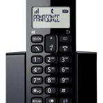 Teléfono Panasonic Kx-tgb110lbb Inalámbrico - Color Negro