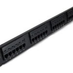 Patchera Patch Panel Rj45 24 Puertos Bocas Jack Cable Red