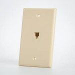 Wall Plate Rj11 De 1 O 2 Bocas Paca Embutir