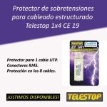 Protector De Sobretensión Telestop Para Cable Utp Cat5