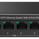 Switch Tenda Teg1110pf Poe De 8 Puertos Gigabit Con 120w De