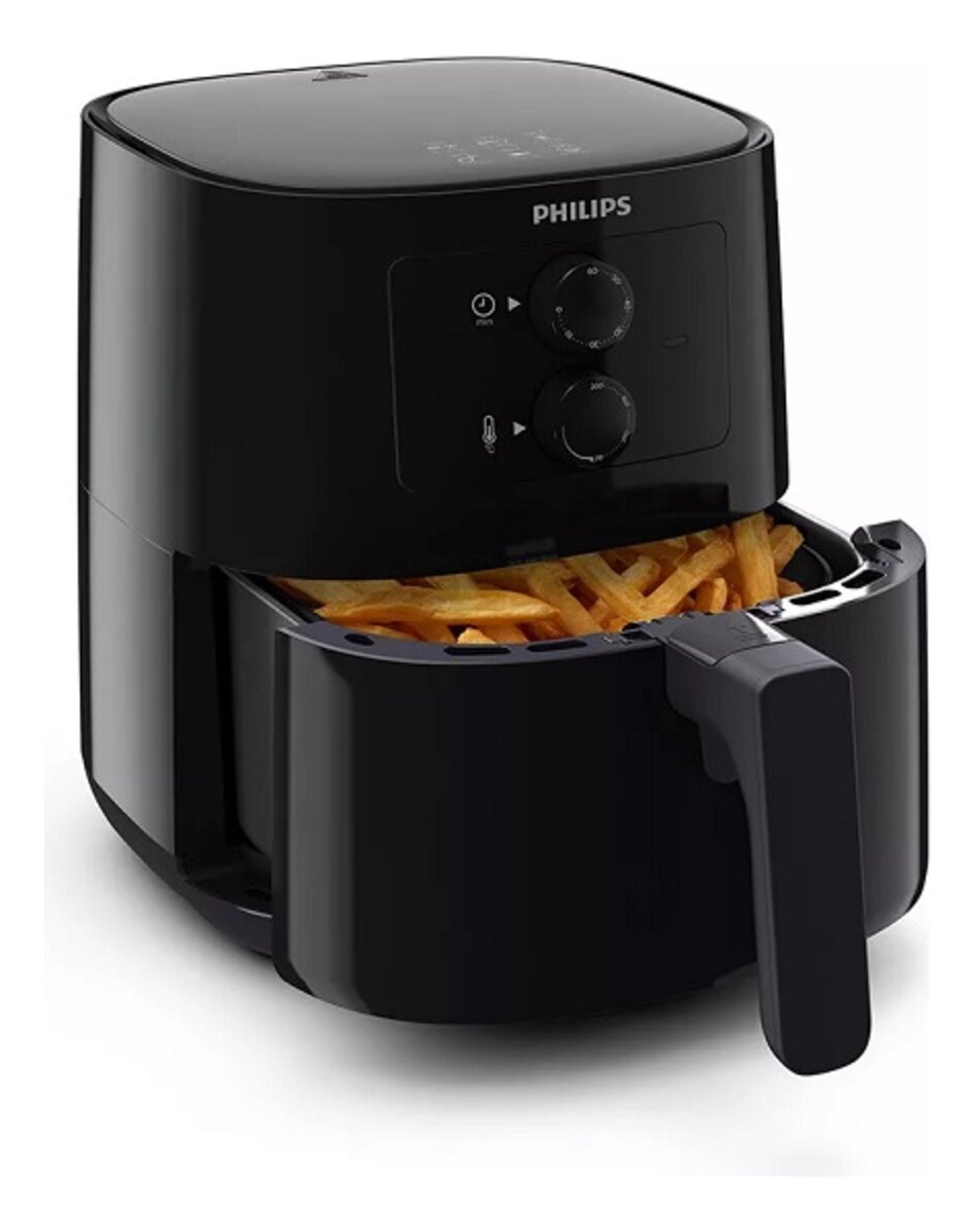 Freidora De Aire Philips 3000 Hd920090 Negro Preto