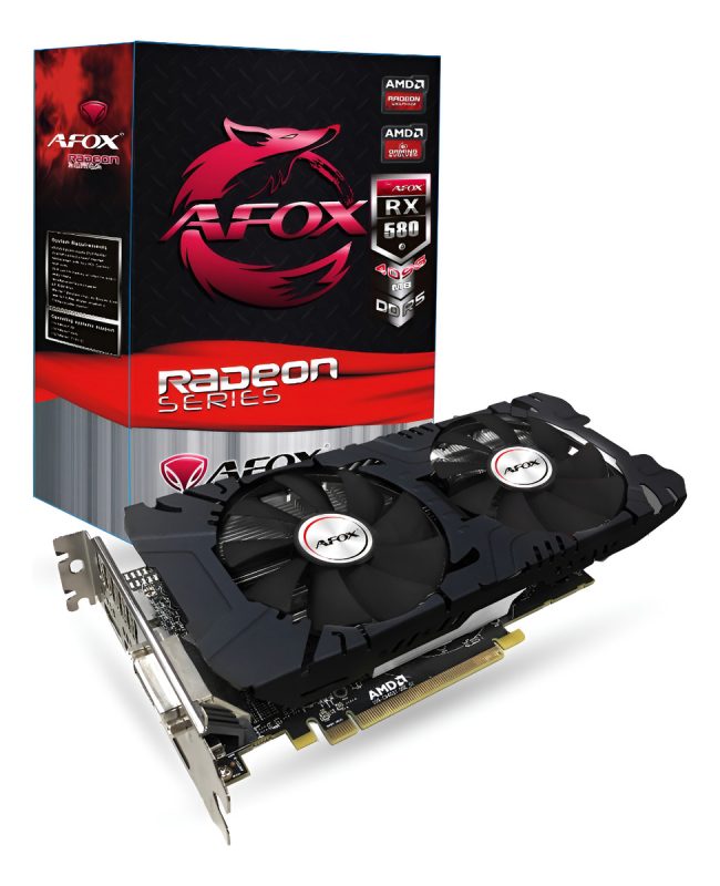 Placa De Video Amd Afox Radeon Rx 500 Series Rx 580 8gb