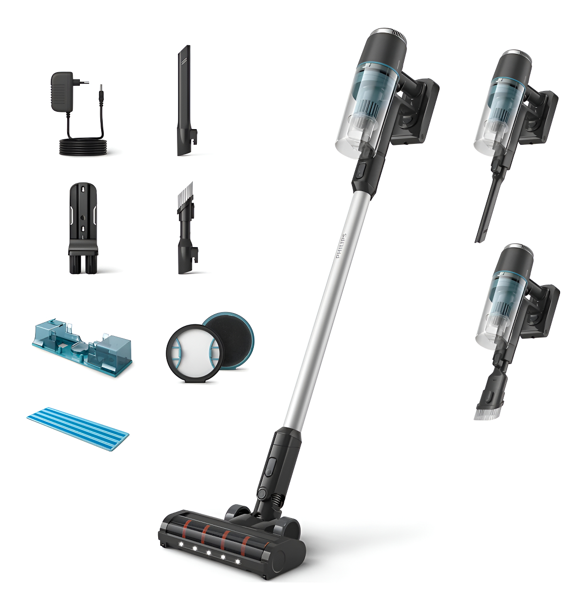 Aspiradora Y Trapeadora Xc3133 Philips Vertical Inalámbrica