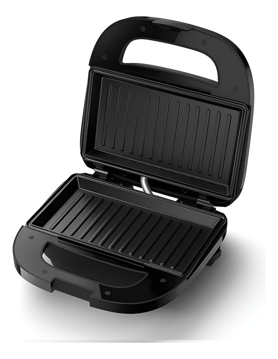 Sandwichera Philips Hd2330 750w Grill Negro 2 Sándwiches