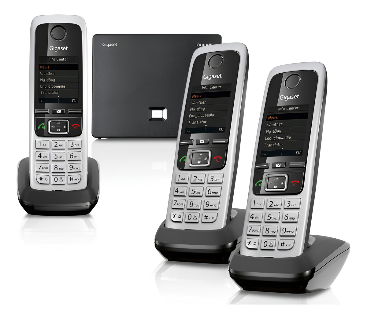 Central Telefono Ip Gigaset C430 Ip Trio Inalámbrica