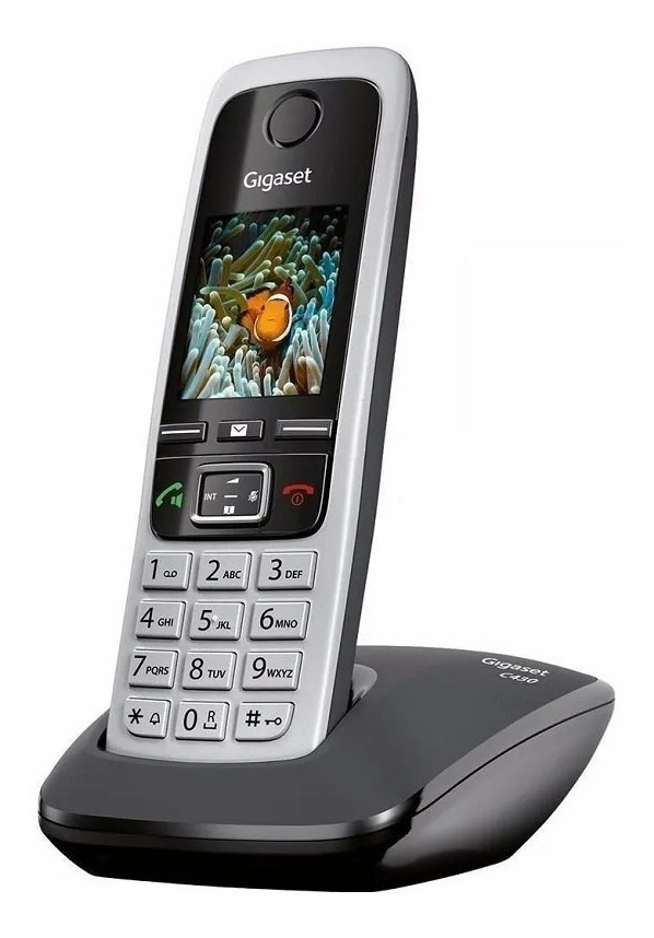 Teléfono Inalámbrico Gigaset C430h Color Pantalla 1.8 Gris Eco Friendly