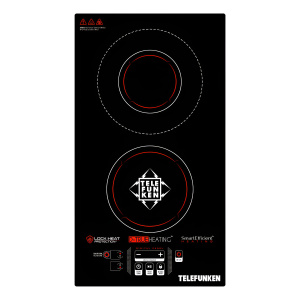Anafe Eléctrico - Telefunken Tf-av2040 Color Negro - 2 Hornallas
