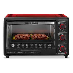 Horno Eléctrico Telefunken Tf E350c 30 Lts Rojo
