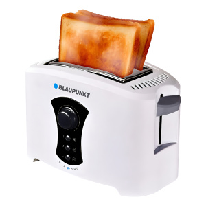 Tostadora Blaupunkt Diamond Electrica 7 Niveles 900w 2 Panes Color Blanco