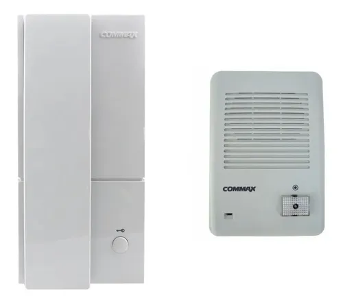 Portero Eléctrico Commax Cerradura Apertura Externo Blanco