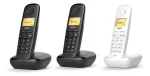 Teléfono Inalámbrico Gigaset A170 Trio Negro