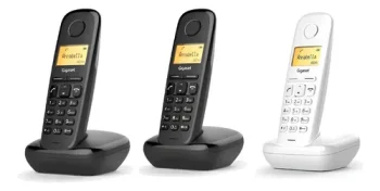 Teléfono Inalámbrico Gigaset A170 Trio Negro
