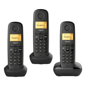 Teléfono Inalámbrico Gigaset A270 Trio Manos Libres Negro