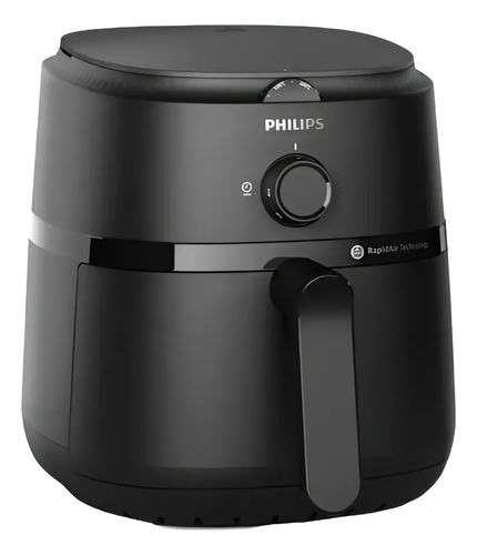 Freidora De Aire Philips 4.2 Litros Na120/00 Negra 1500w