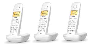 Teléfono Inalámbrico Gigaset A170 Trio Negro