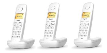 Teléfono Inalámbrico Gigaset A170 Trio Negro