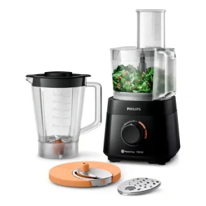Procesadora Alimentos Philips 750w Hr7301/90 1.5l Negro