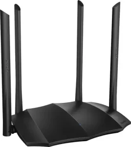 Router Repetidor Wifi Tenda Ac8 4 Antenas Gigabit Color Negro