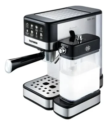 Cafetera Express Digital Espumador Telefunken Milan Capsula