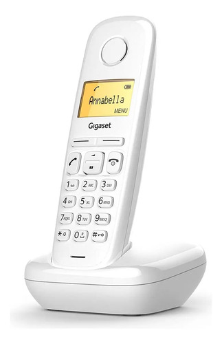 Teléfono Inalámbrico Gigaset A170 Pantalla Iluminada Blanco
