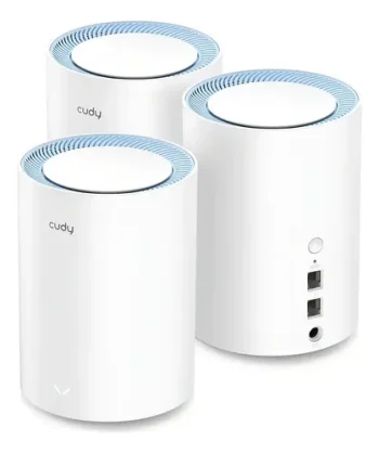 Sistema Wifi Mesh Banda Doble (pack X3) Cudy M1200 220 M2