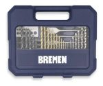 Set Kit Bremen 82 Pzs Mechas Puntas Paleta Titanio 7726