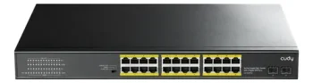 Switch Cudy Gs1028ps2 24 Puertos Gigabit Poe+ 2 Sfp