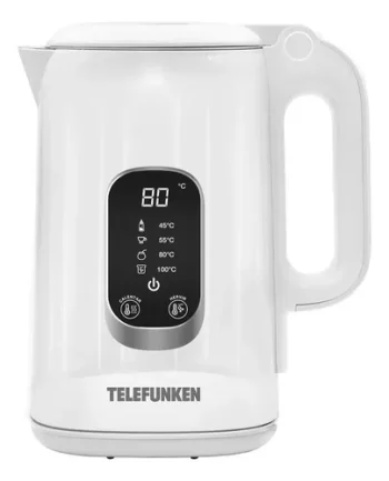 Pava Telefunken Sense 1.8 L Temperatura Mate, Leche, Te