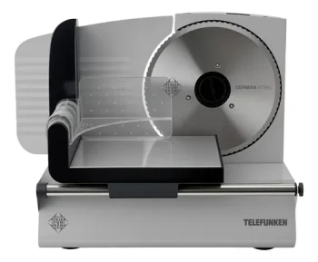 Cortadora Fiambre Telefunken 200w 19cm Cuchilla Acero Alemán