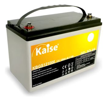Kaise Kbg121000 Batería Gel Ciclo Profundo 12v 100ah